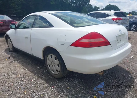 2003 Honda Accord Lx z USA, uszkodzony, nr VIN 1HGCM82283A021659